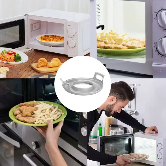 Nouveau plateau d'assiettes à micro-ondes Anti-déformation