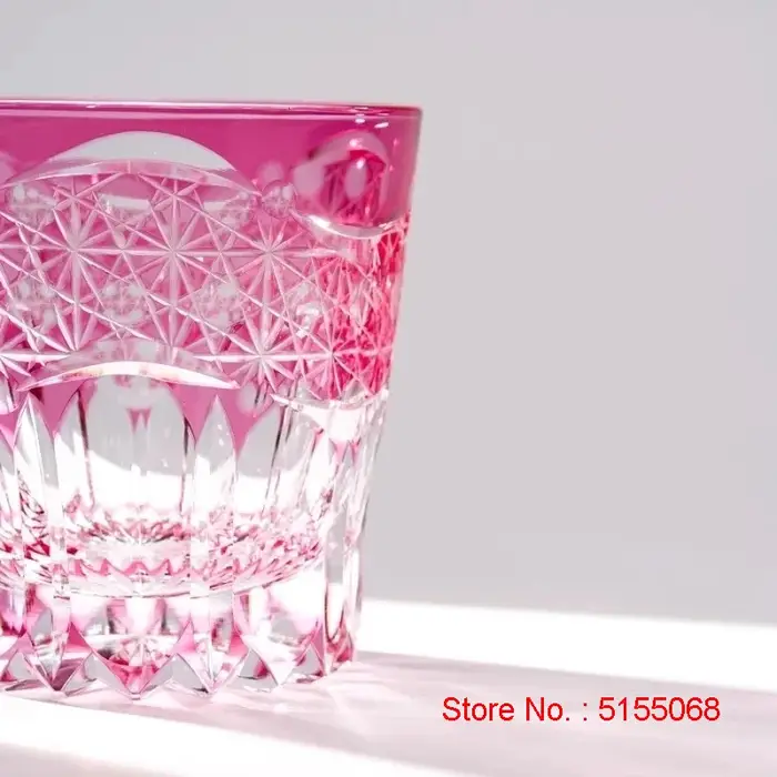 Japon Royal exclusif gravure profonde cristal verre aube première lumière Edo Kiriko whisky tasse haut de gamme cadeau liqueur vin Brandy renifleur