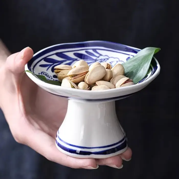 Nouvelle assiette haute pour dessert chinois