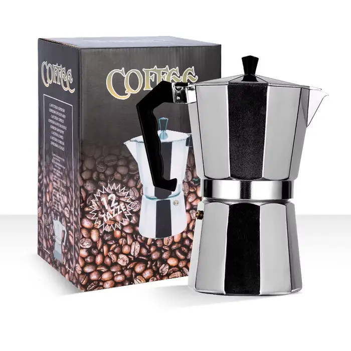 Cafetière Moka - Machine à café 3/6 tasses pour la préparation