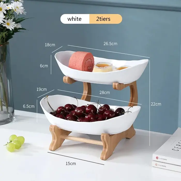 Vaisselle de table Filles à fruits de cuisine avec Scar, Plateaux à bonbons et à gâteaux, Plats brit