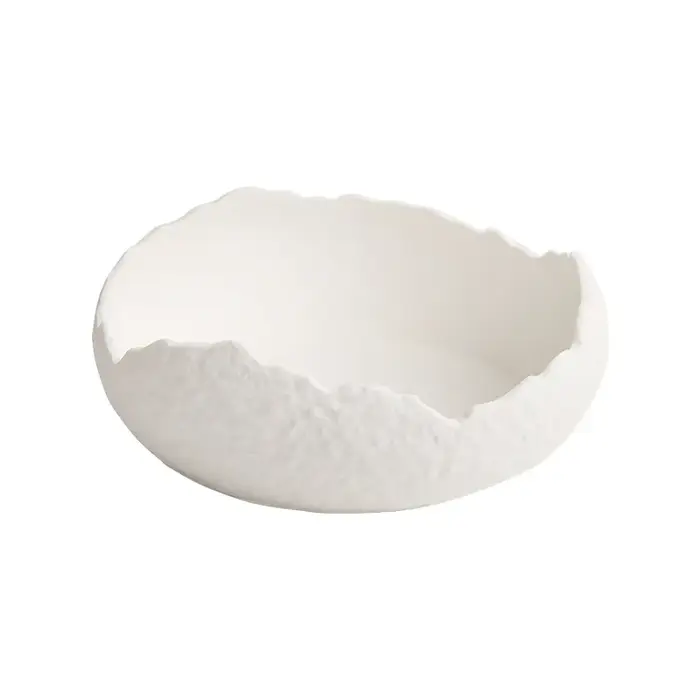 Filles à soupe en céramique blanche
