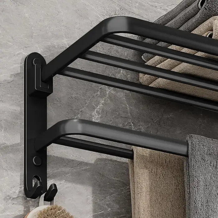 Support se pliant du noir mat 50CM