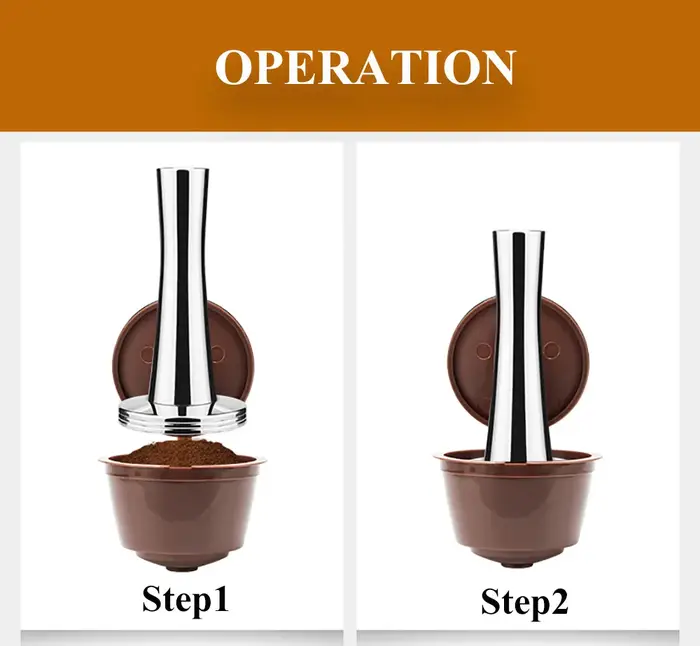 Icafilas Capsule de café réutilisable Nescafé Dolce Gusto filtres avec maille Dolci