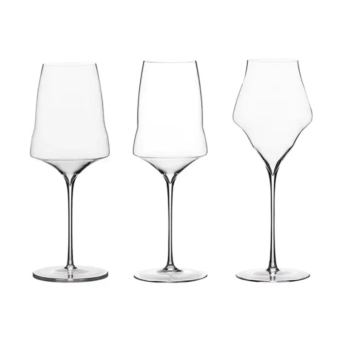 Verre à vin en cristal de qualité supérieure de luxe de Style Josephinen