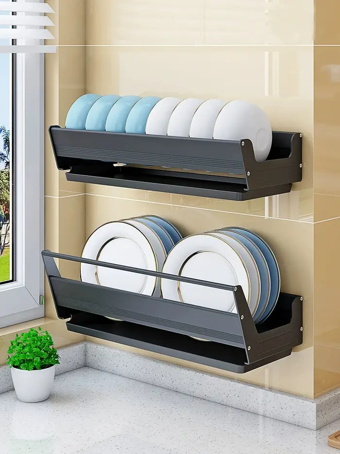 Étagère de séchage pour assiettes et bols