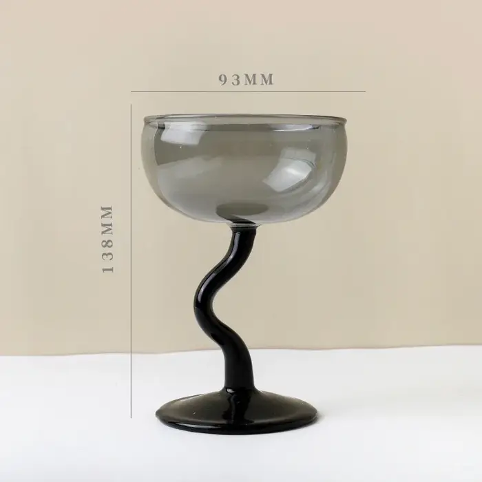 Bol rond gobelet Dessert tasse en verre