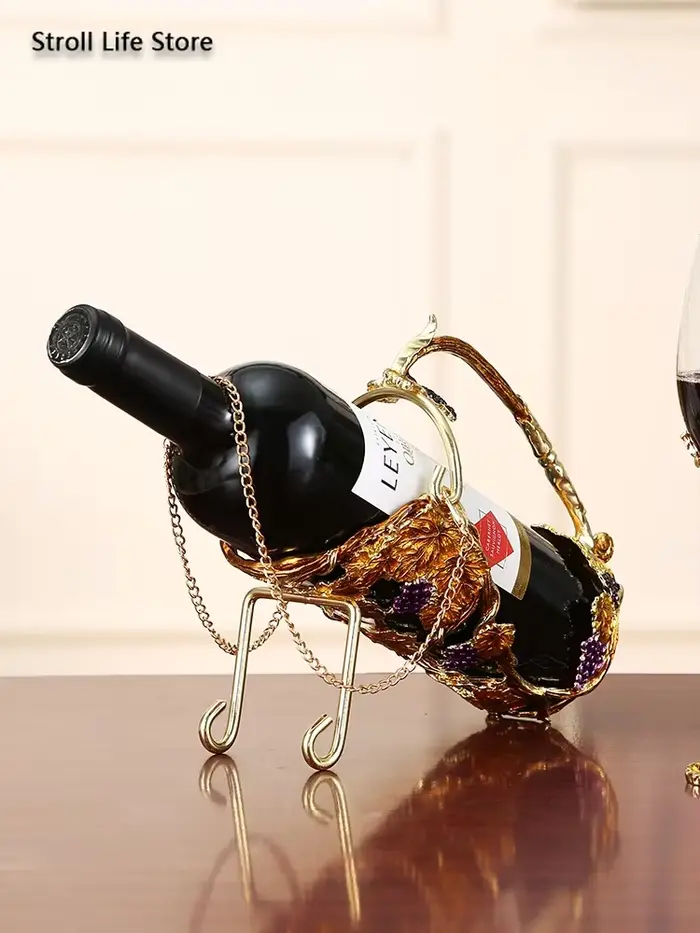 Ensemble de verres à vin rouge en cristal avec document en émail créatif