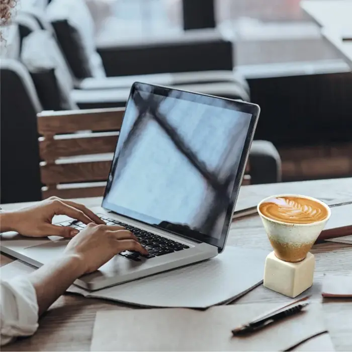 Tasses à café en poterie grossière de 100ml