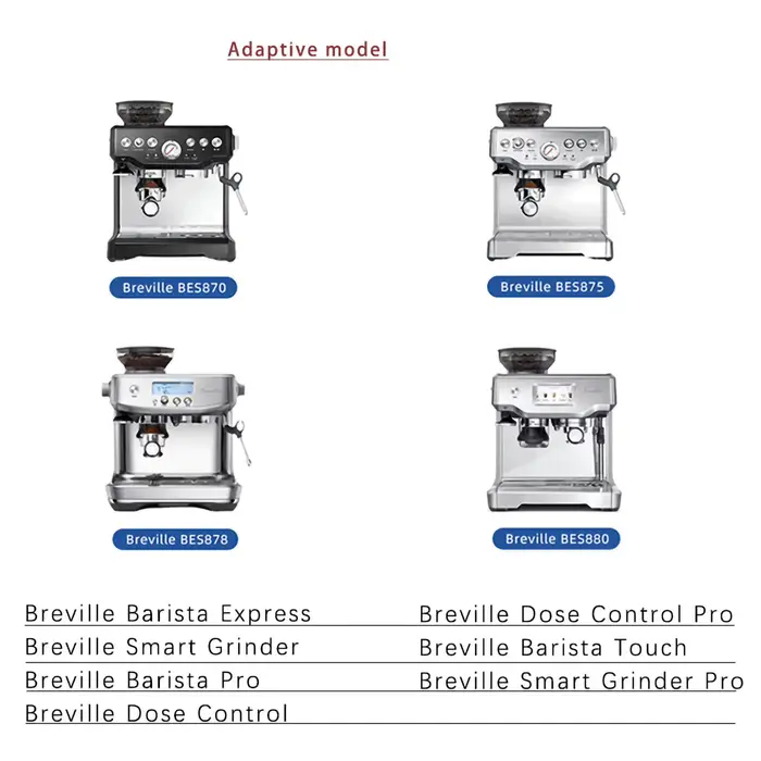 Volume comprimé de café pour trémie de Dose Breville Machine