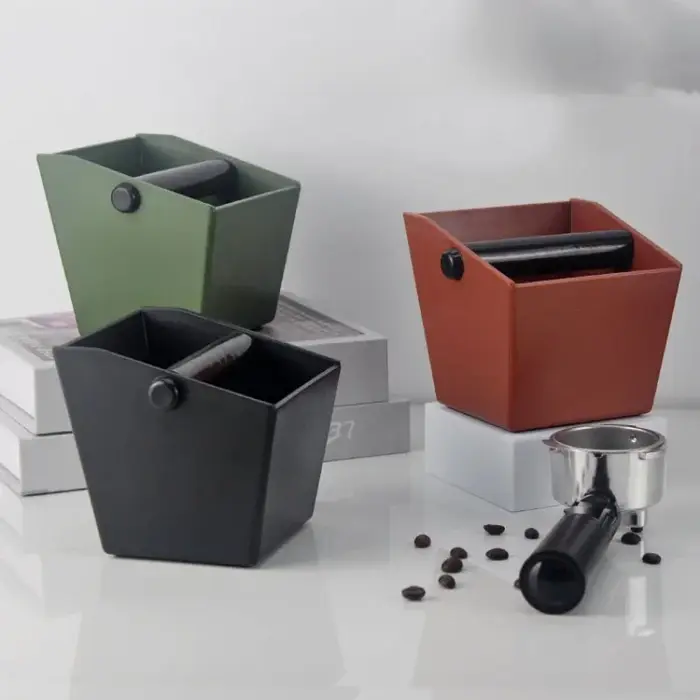 Knock Box-Récipient de marc de café expresso
