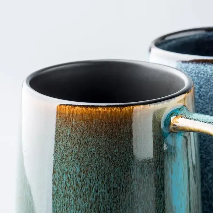 Mug à café géant en céramique de 700 ml/24 oz : Tasse à thé chinoise idéale pour l'eau