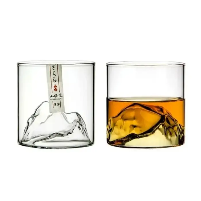 Ensemble de verres à whisky Guanshan 3D de 5 oz