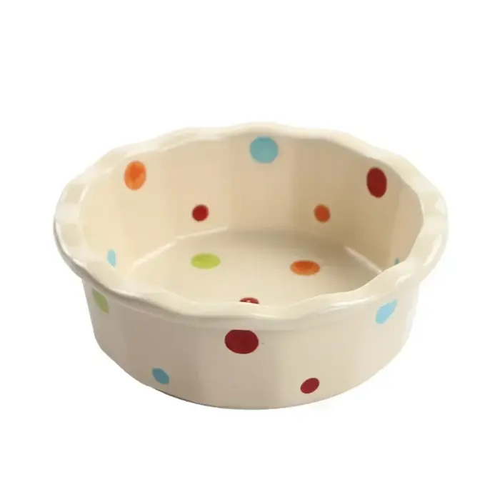 Bol à pois en dentelle de 5.5 pouces