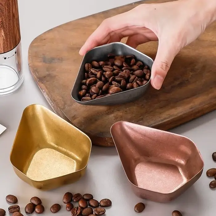 Tasse doseuse à café en acier inoxydable