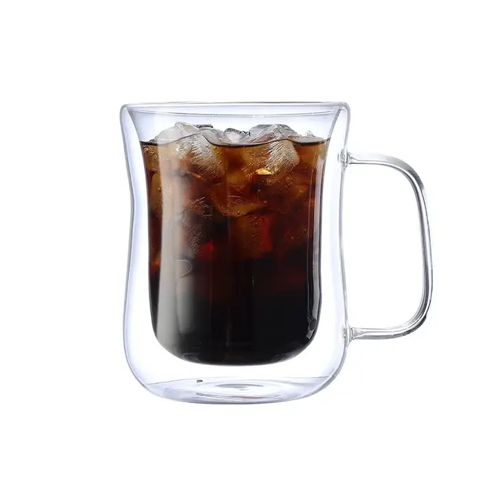 Tasse en verre à Double paroi 80/220/260/360ML