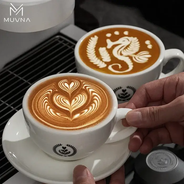 Ensemble de tasses et soucoupes à thé et expresso MUVNA 220/280 ml