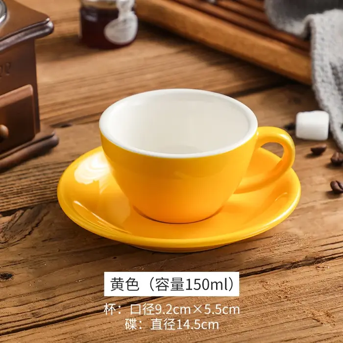 Tasse à expresso de couleur créative de 150ml