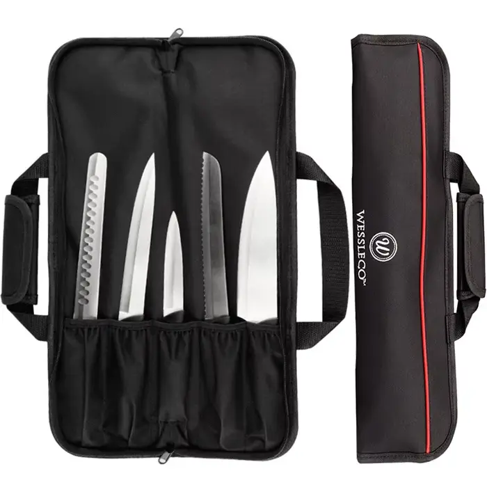 WESSLECO – sac à couteaux de Chef en Nylon