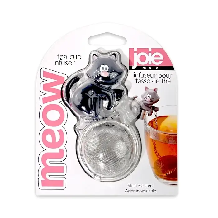 Joie infuseur à thé créatif sécurité sachet de thé filtre forme de chat mignon passoire à thé pour théière tasse utilise
