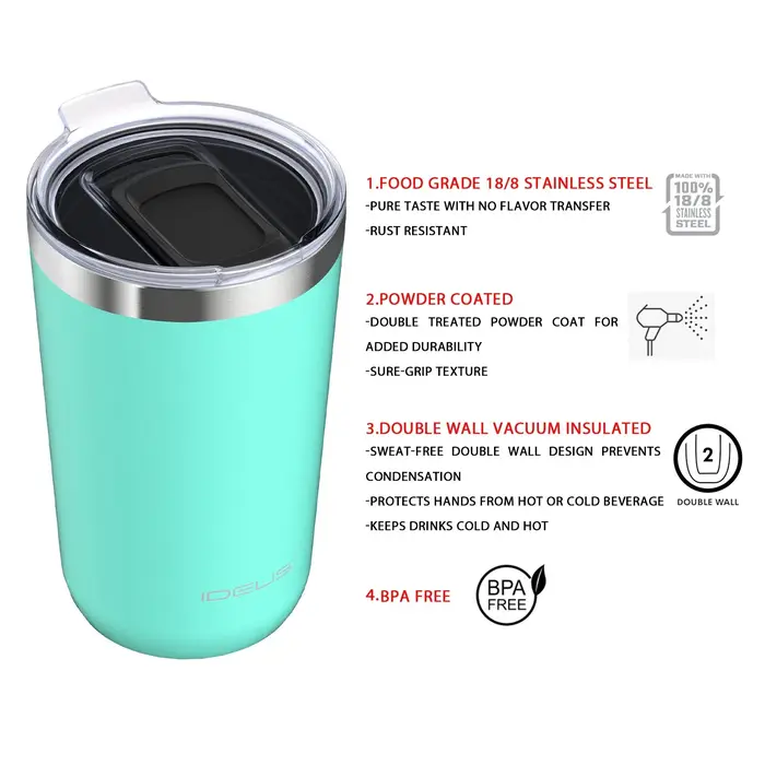 Tasse à café en acier inoxydable Ideus 600 ml
