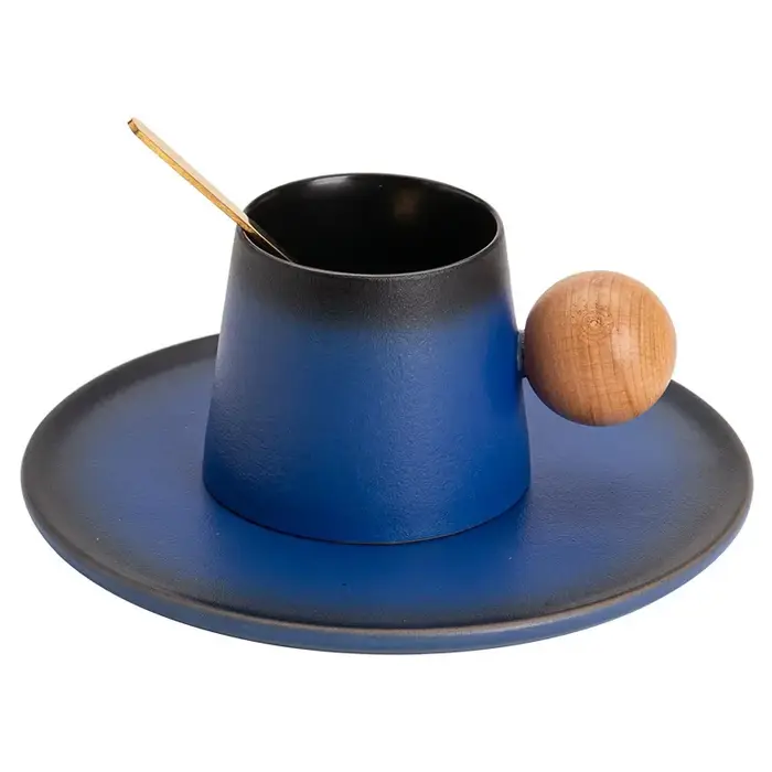 Tasse à Café Macarone en Céramique avec pio