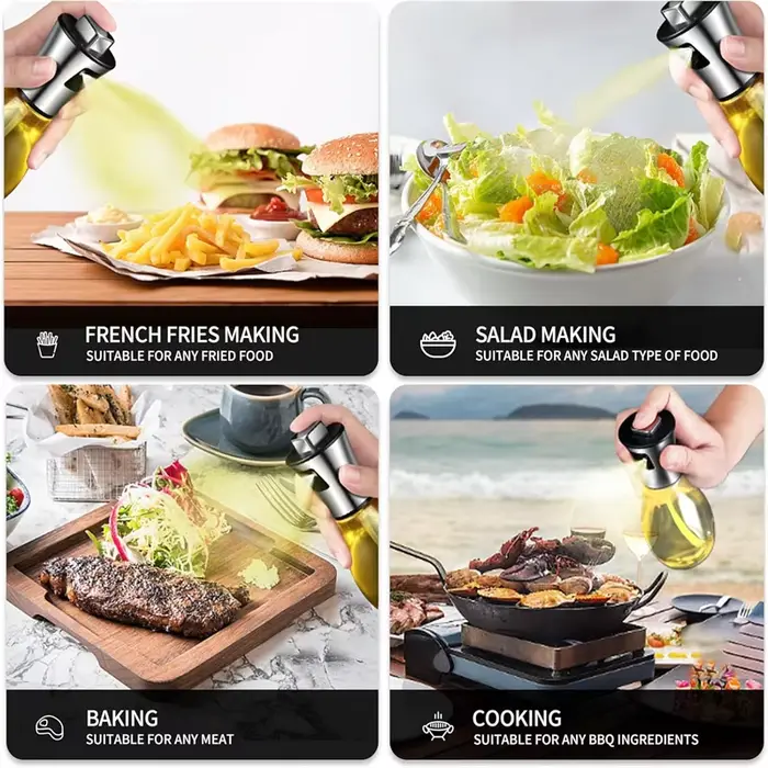 Pulvérisateur d'huile d'olive pour la cuisson