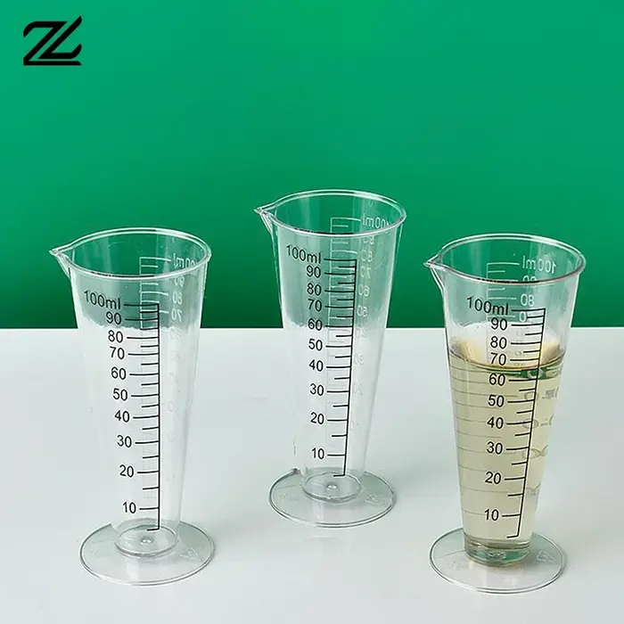 Tasse à mesurer en acrylique de qualité alimentaire de 100 ml avec balance – Sans BPA