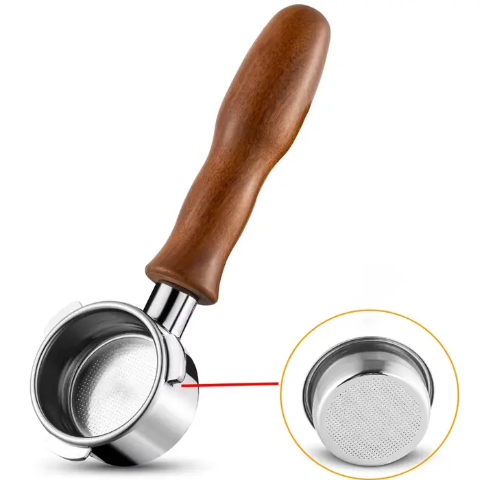 Porte-filtre à café sans fond, remplacement du panier de filtre, machine à expresso, outil Barista,