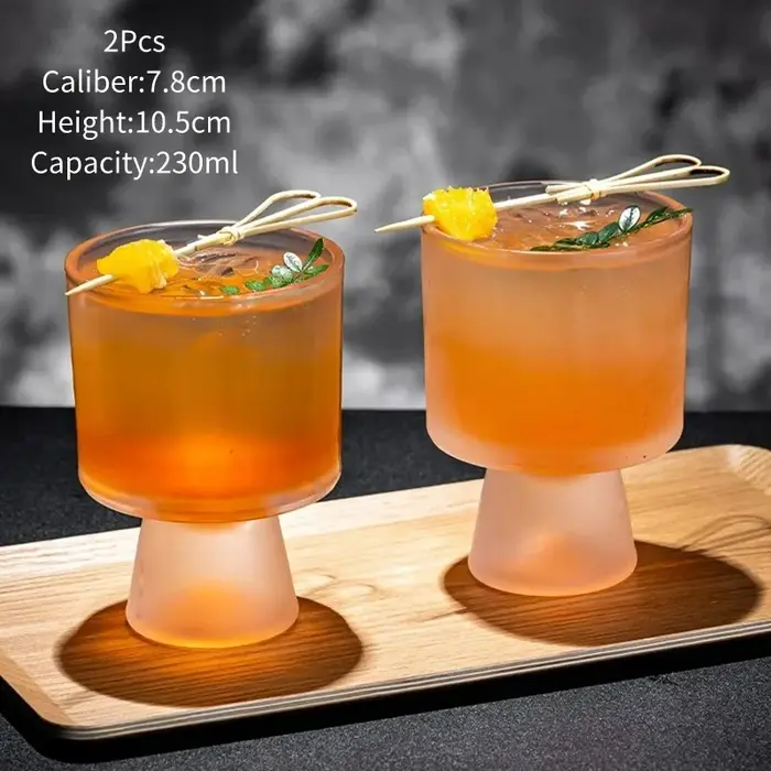 Verres à Cocktail Créatifs en Couches