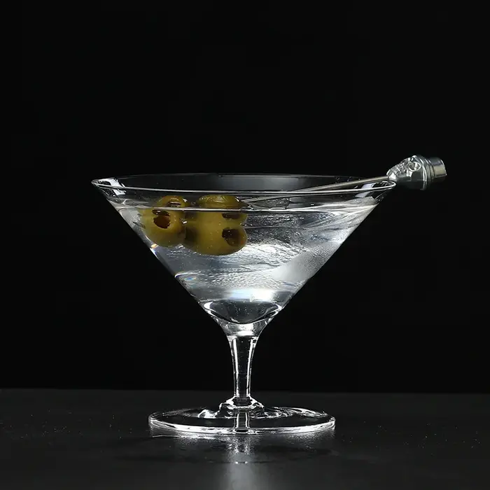 1 verres à cocktail en verre à Martini