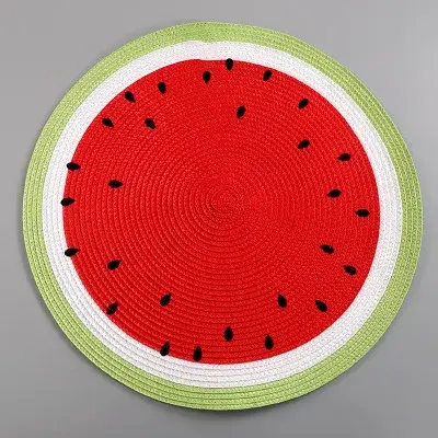 Sous-verres pour boissons pastèque et citron