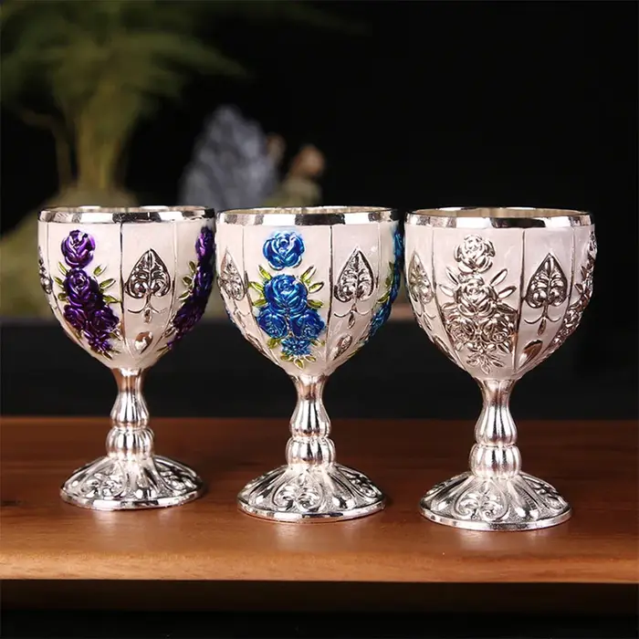 Verres à vin en alliage d'aluminium 30/40ML