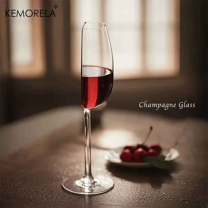 Verre à vin demi-rouge et à Champagne