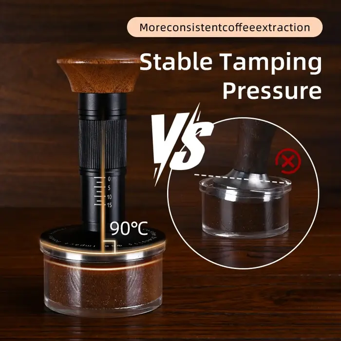 Tamper à expresso Havmore avec retour sonore