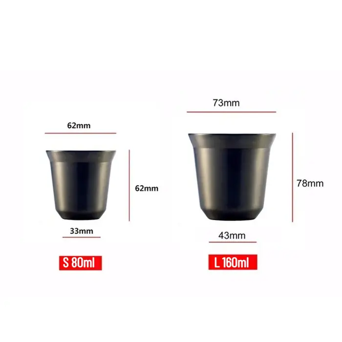 Gobelet isotherme en acier inoxydable à double paroi