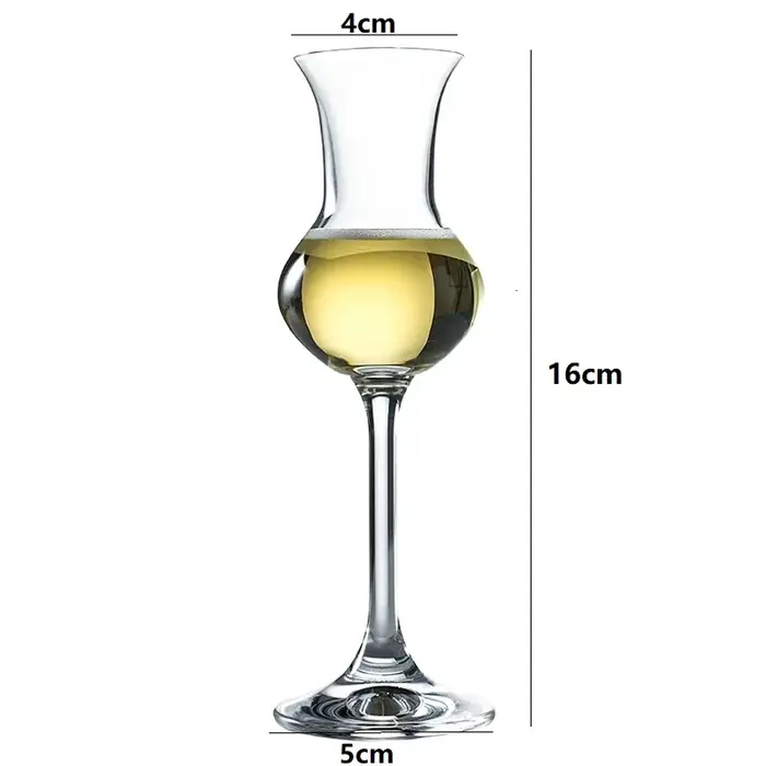 Verre à Champagne en Clip pour Dégustation de Vin
