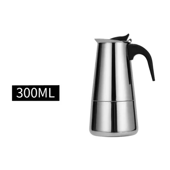 Cafetière en acier inoxydable moka expresso Latte