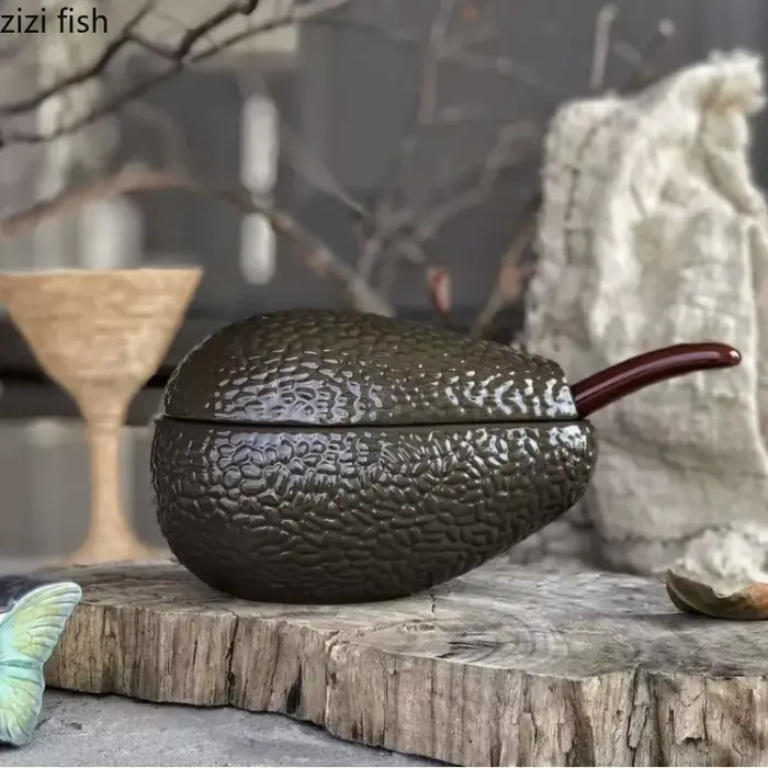 Assiette décorative en céramique pour avocat