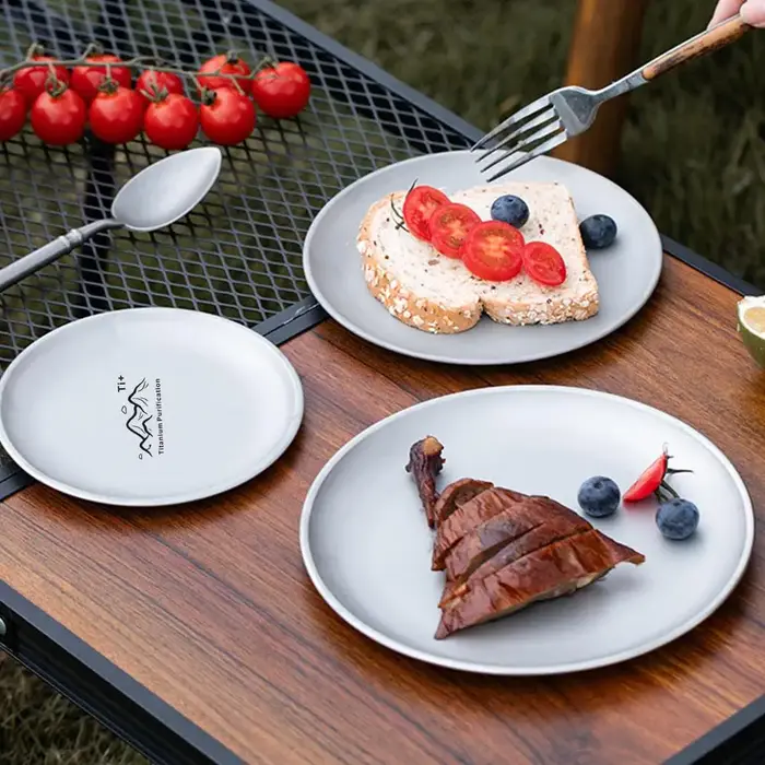 Camping Plaque de