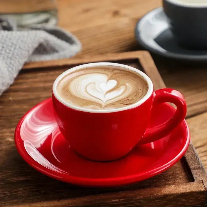 Tasse à café en céramique colorée 75ml
