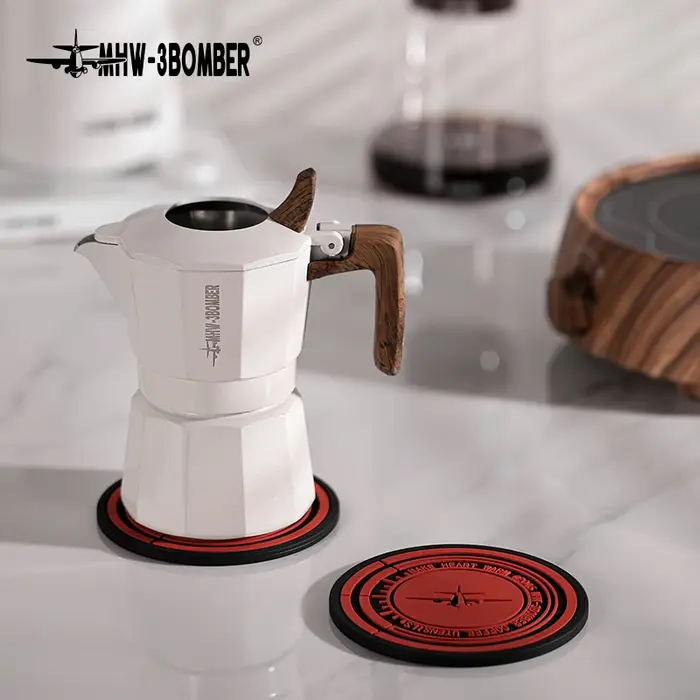 3BOMBER Tapis en silicone pour tamper à café