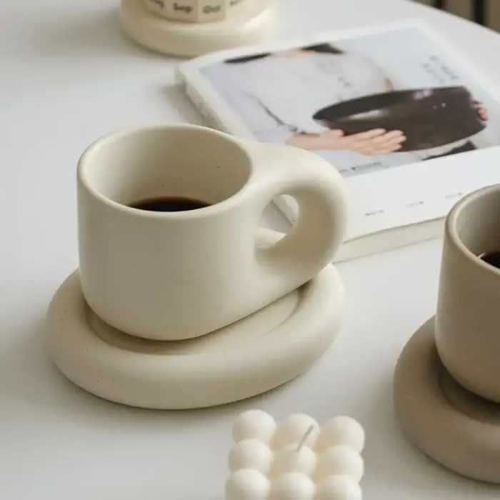 Tasse à café mignonne en céramique personnalisée