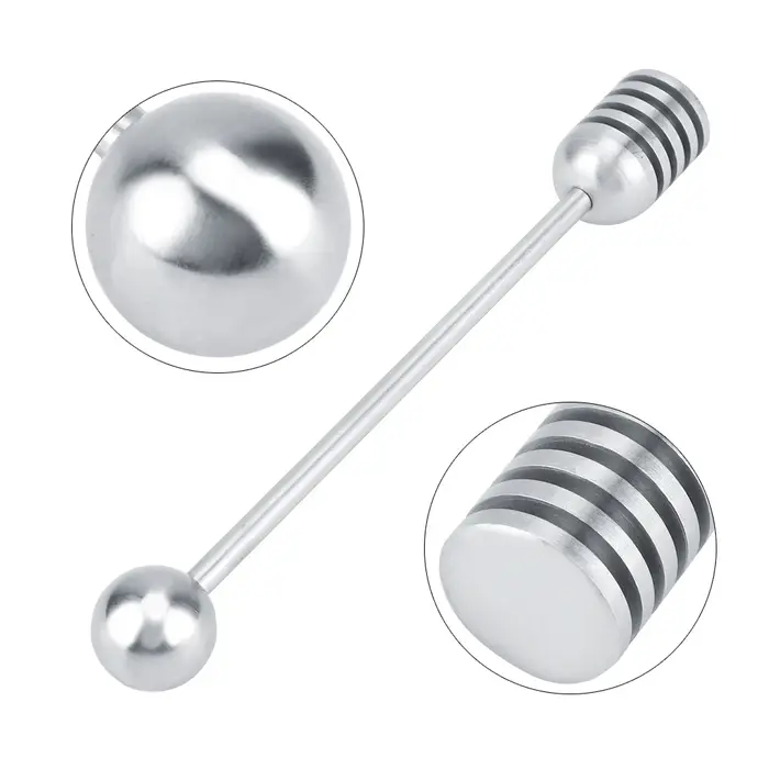 Cuillère à miel en acier inoxydable 304