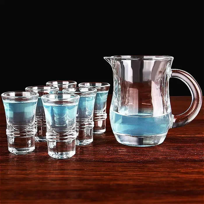 6 pièces ensembles exquis verre à vin