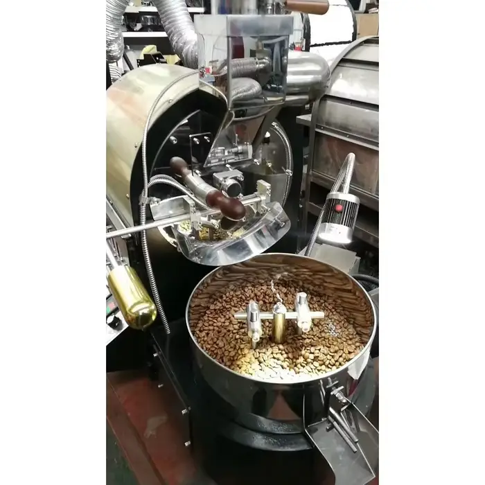 Machine à torréfier automatique de grains de café commerciale