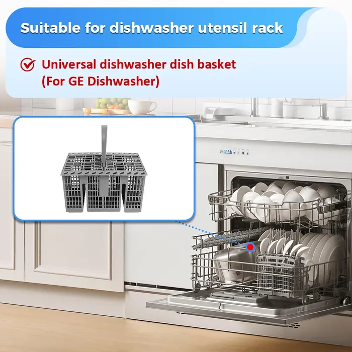 Panier de lave-vaisselle universel détachable et multifonctionnel