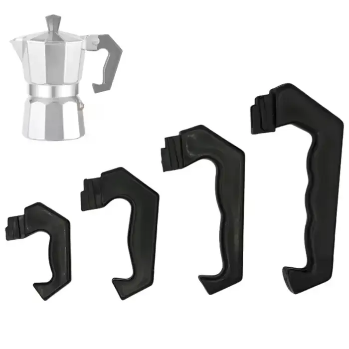 Poignée de cafetière, pièce de rechange pour expresso Moka, poêle, Compatible avec 1 3 6 9 12 tasses, accessoires pour café, 1 pièce