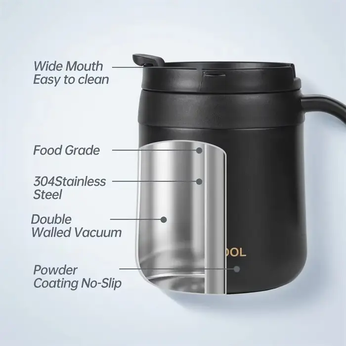 Tasse à café isolée à Double paroi 500ML