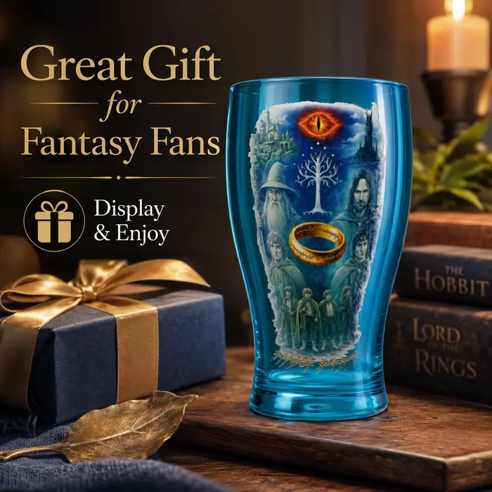 Verre à bière Le Seigneur des Anneaux Hobbit